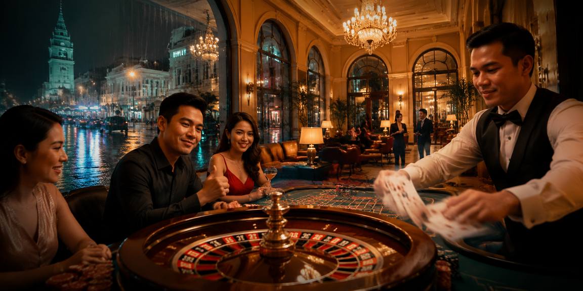 Meja Live Casino dengan Dealer Profesional
